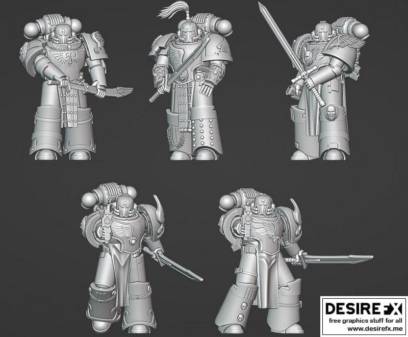 帕拉丁剑士——3D打印模型|Palatine Swordsman – 3D Print Model