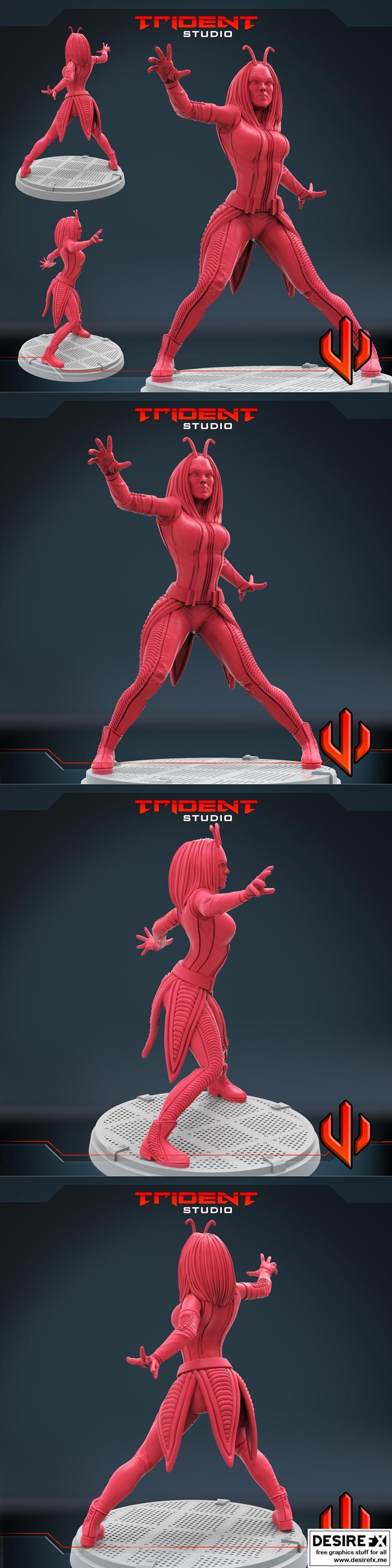 Mantis A 3D打印模型|Mantis A – 3D Print Model STL