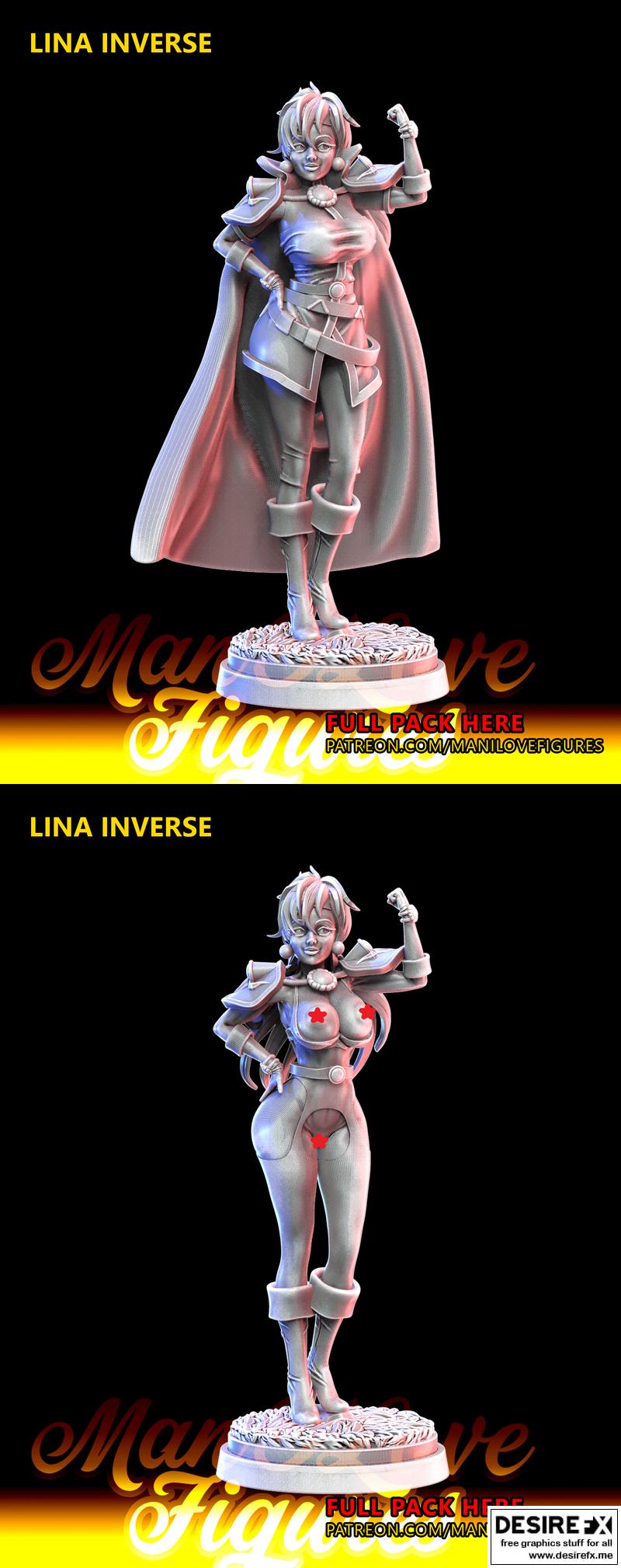 Lina Inverse 3D打印模型|Lina Inverse – 3D Print Model