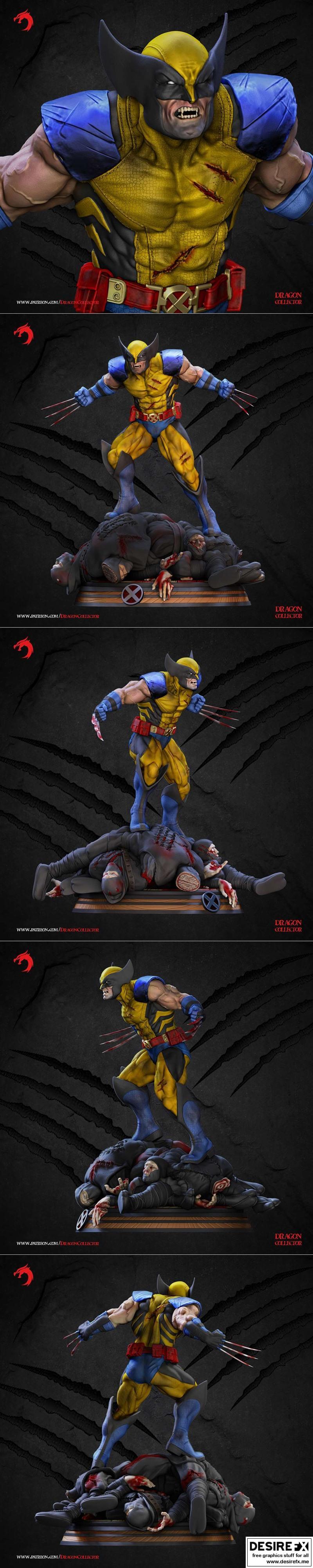 Dragon Collector – Wolverine – 3D Print Model STL