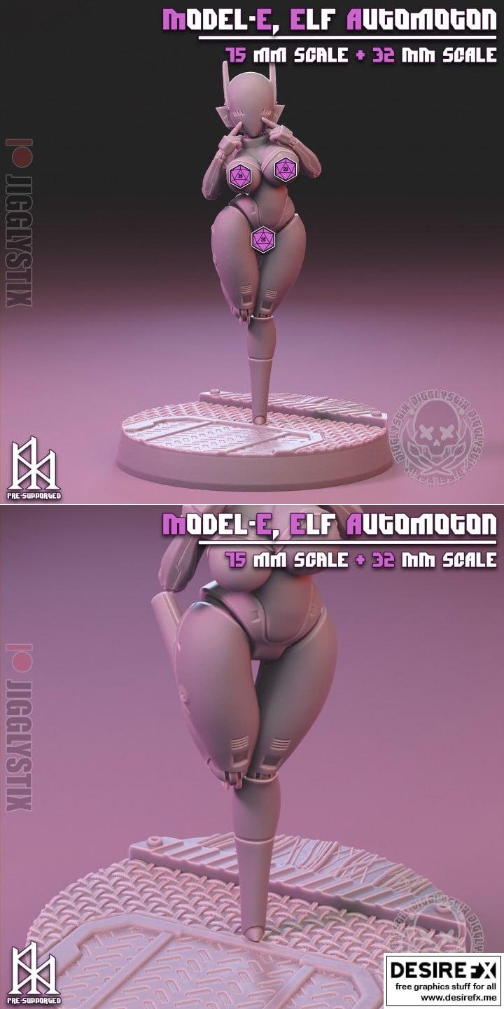 Jigglystix 3D打印模型：精灵自动人形|Jigglystix – Elf Automoton – 3D Print Model STL