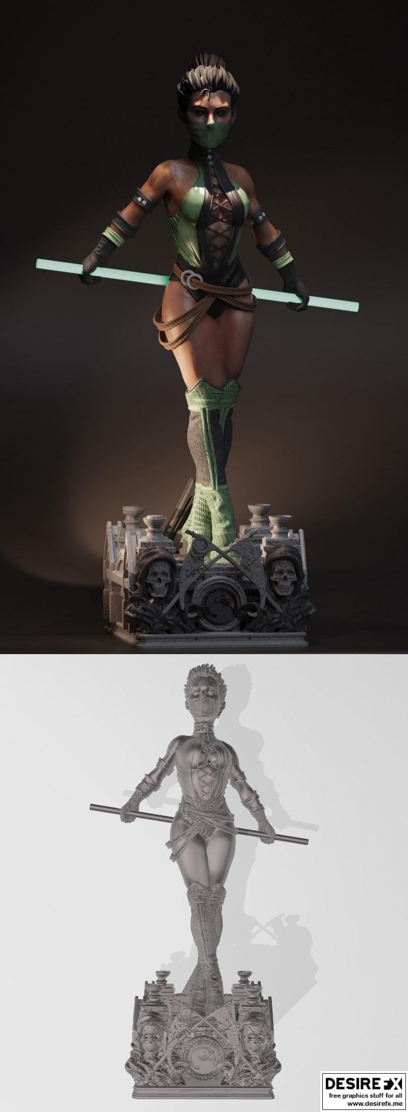Mortal Kombat – Jade – 3D Print Model