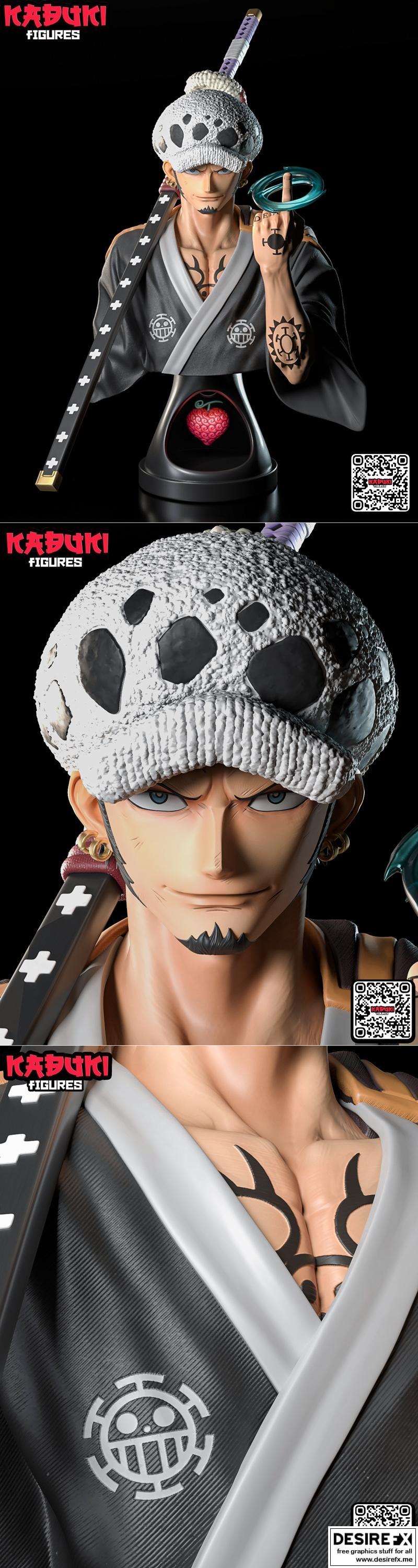 Tralfagar法典雕像 3D打印模型|Tralfagar Law Bust – 3D Print Model STL