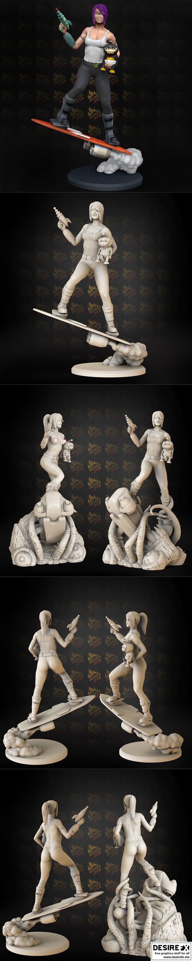Artifex3d - Leela - 3D打印模型|Artifex3d – Leela – 3D Print Model STL
