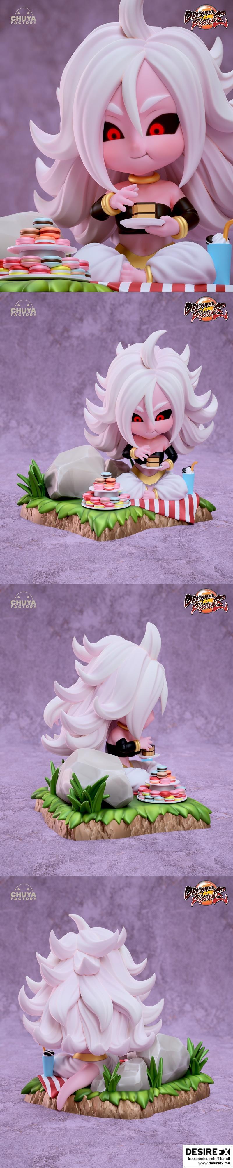 Chuya Factory – Android 21 – 3D打印模型|Chuya Factory – Android 21 – 3D Print Model STL