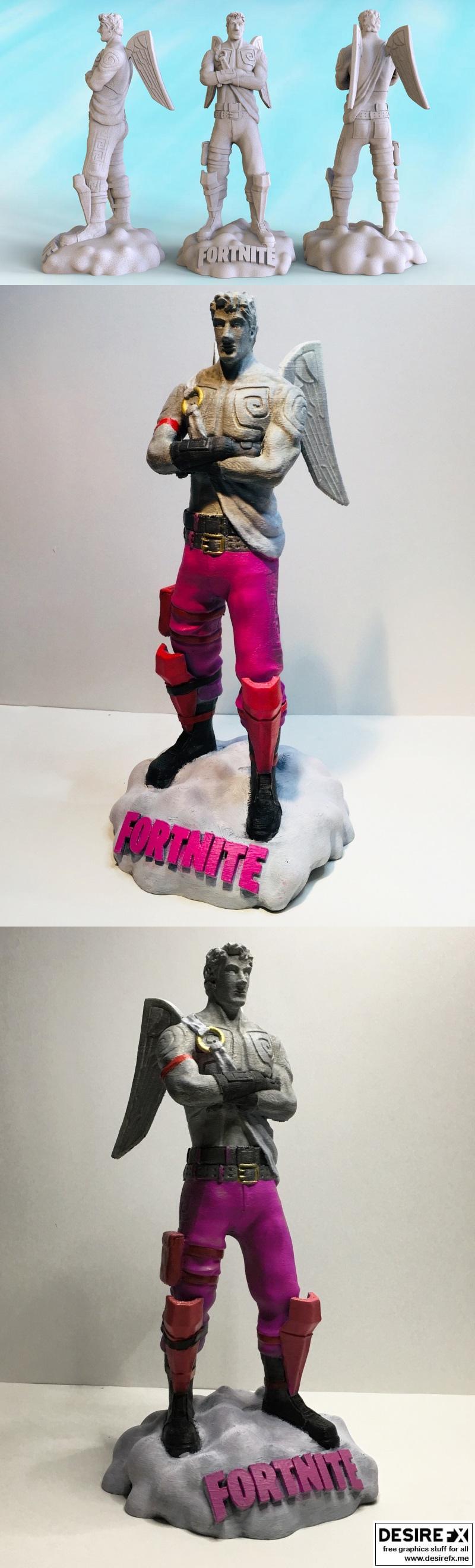 Fortnite爱之守护者3D打印模型|Love Ranger Fortnite – 3D Print Model