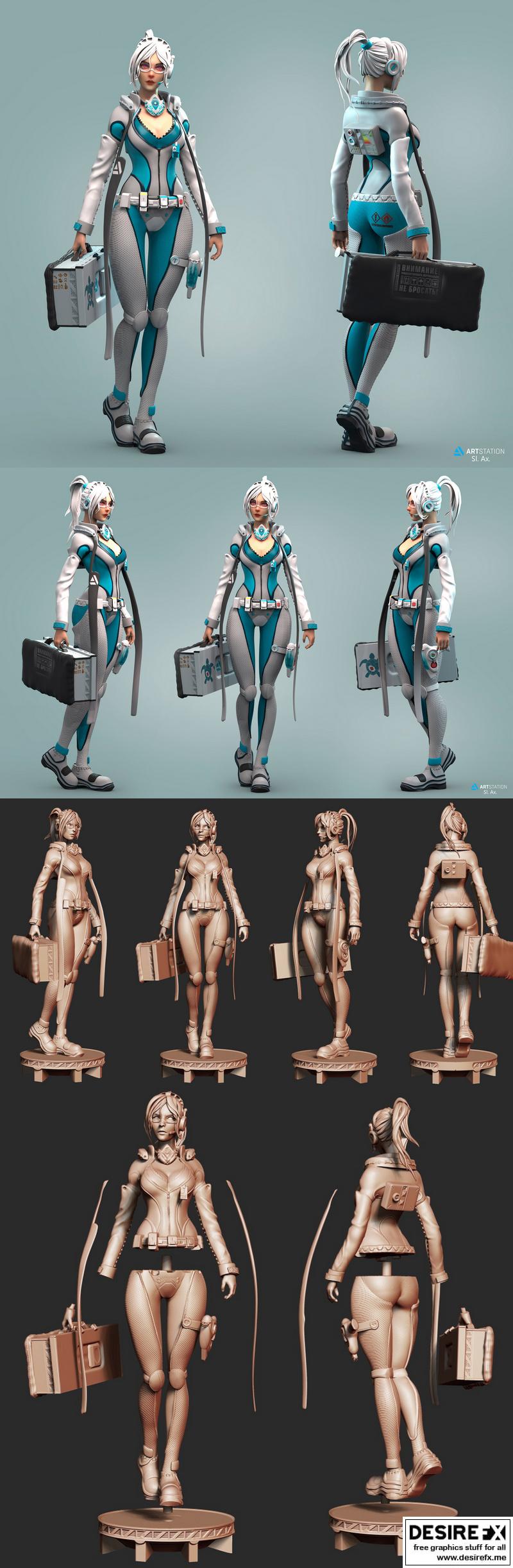 未来医生 - 3D打印模型|Future Doctor – 3D Print Model