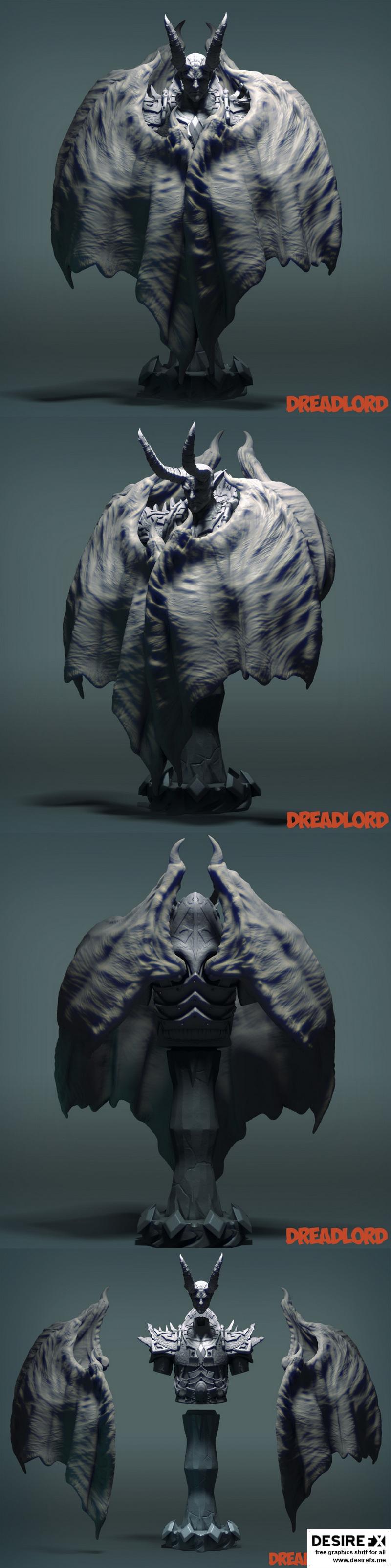 Dreadlord 3D打印模型|Dreadlord – 3D Print Model