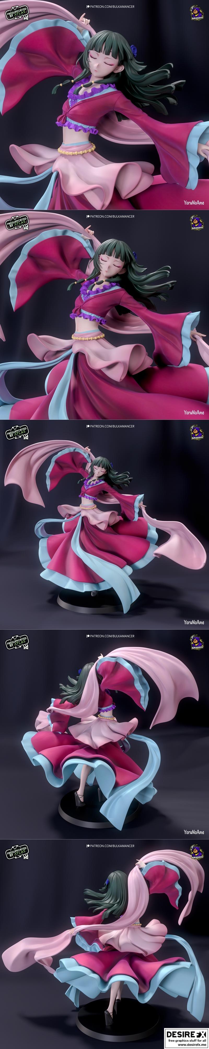 Bulkamancer角色Maomao 3D打印模型|Bulkamancer Sculpts – Maomao – Apothecary Diaries – 3D Print Model STL