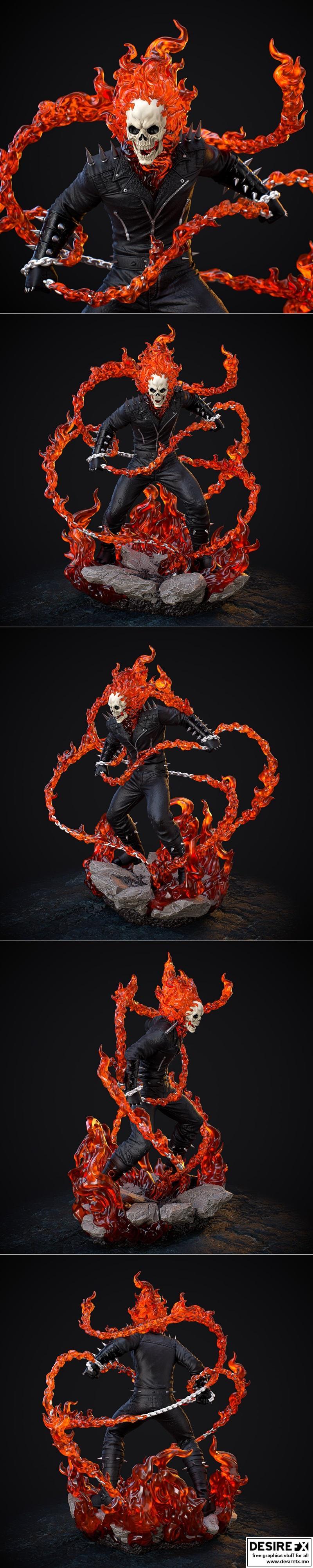 Ghost Rider – 3D Print Model STL