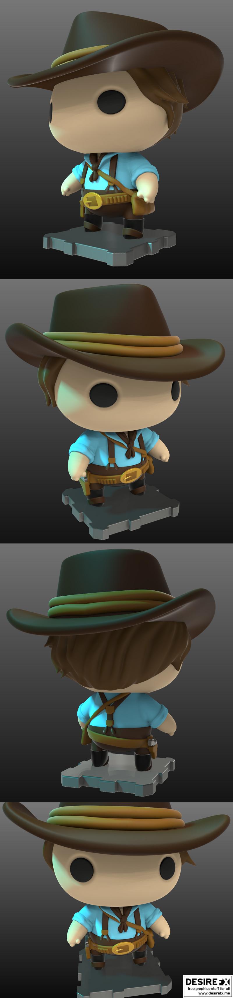 PlaKit - 红色死寂2 - 阿瑟·莫根 - 3D打印模型|PlaKit – Red Dead Redemption 2 – Arthur Morgan – 3D Print Model