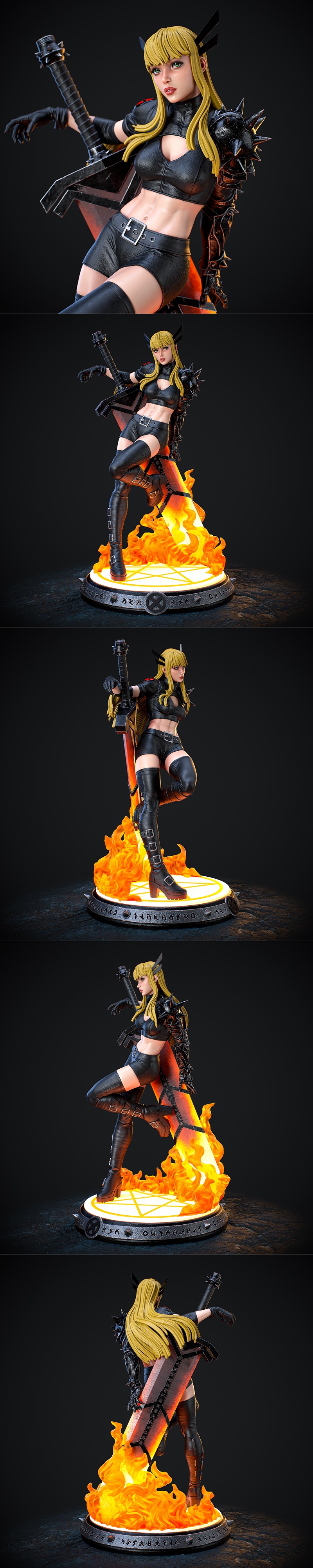 Ca 3d Studios - 魔界 - 3D打印模型|Ca 3d Studios – Magik – 3D Print Model STL