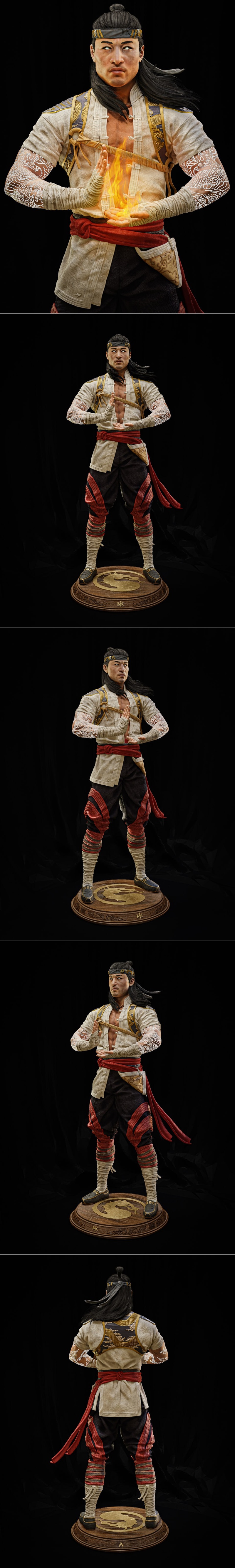 刘康 3D打印模型 STL|Liu kang – 3D Print Model STL