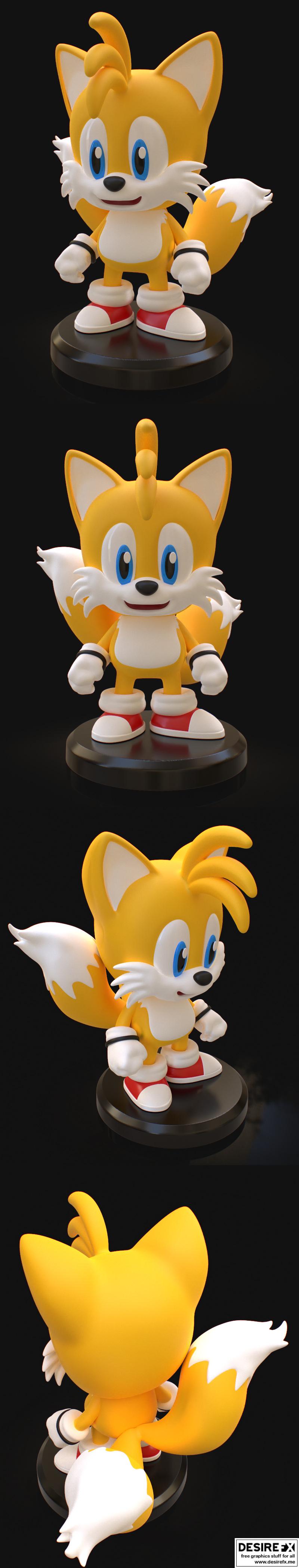 PlaKit - Tails - 3D打印模型|PlaKit – Tails – 3D Print Model