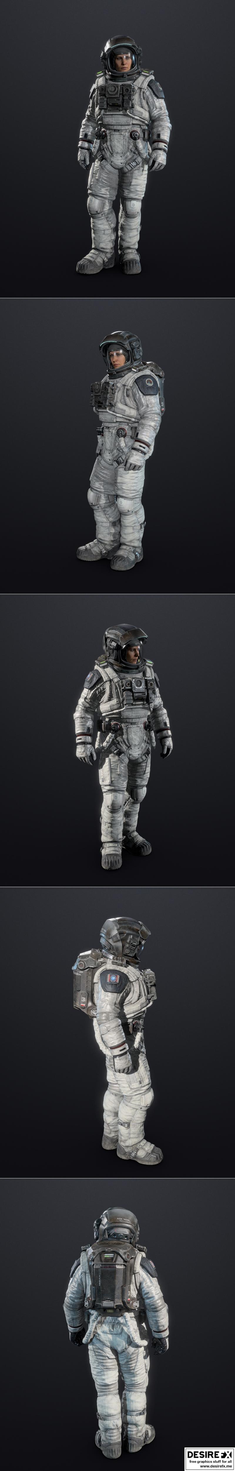 BMS Astronova - 宇航员 - 3D打印模型|BMS Astronova – Astronaut – 3D Print Model STL