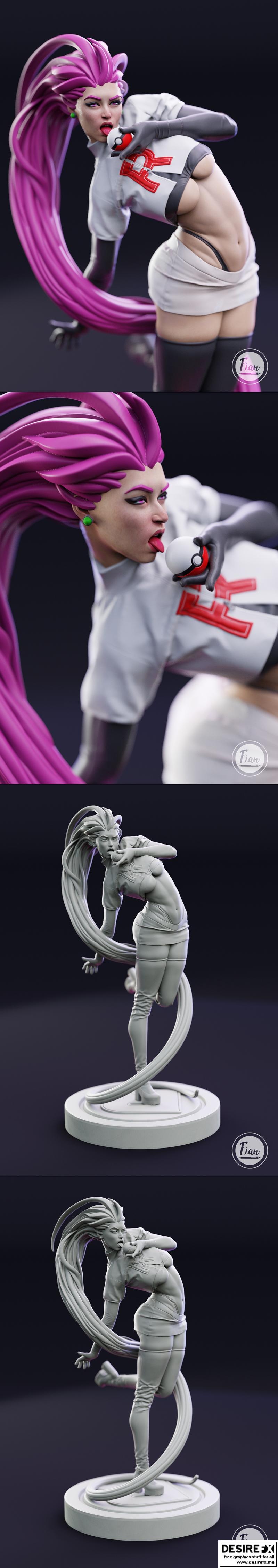 Fian - Jessie 3D打印模型|Fian – Jessie – 3D Print Model STL