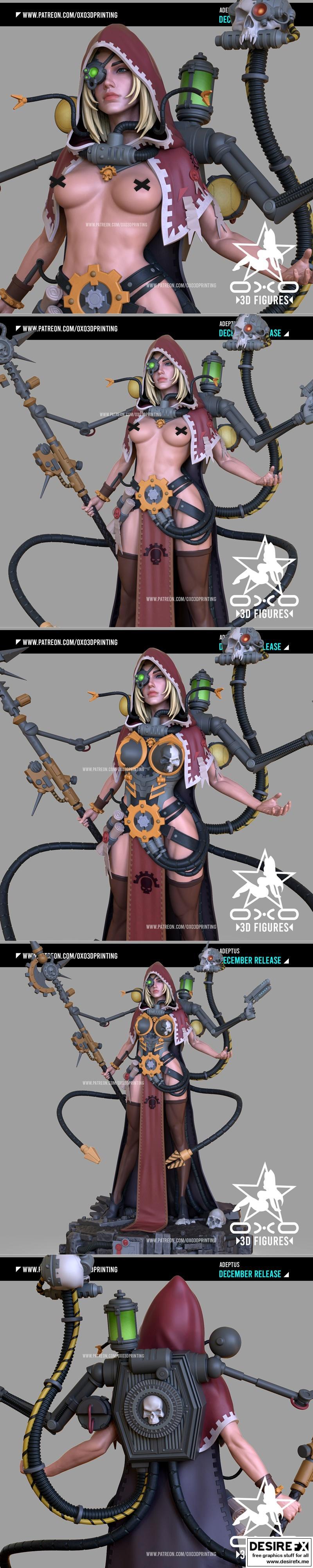 OXO3D - Adeptus - 3D打印模型|OXO3D – Adeptus – 3D Print Model STL