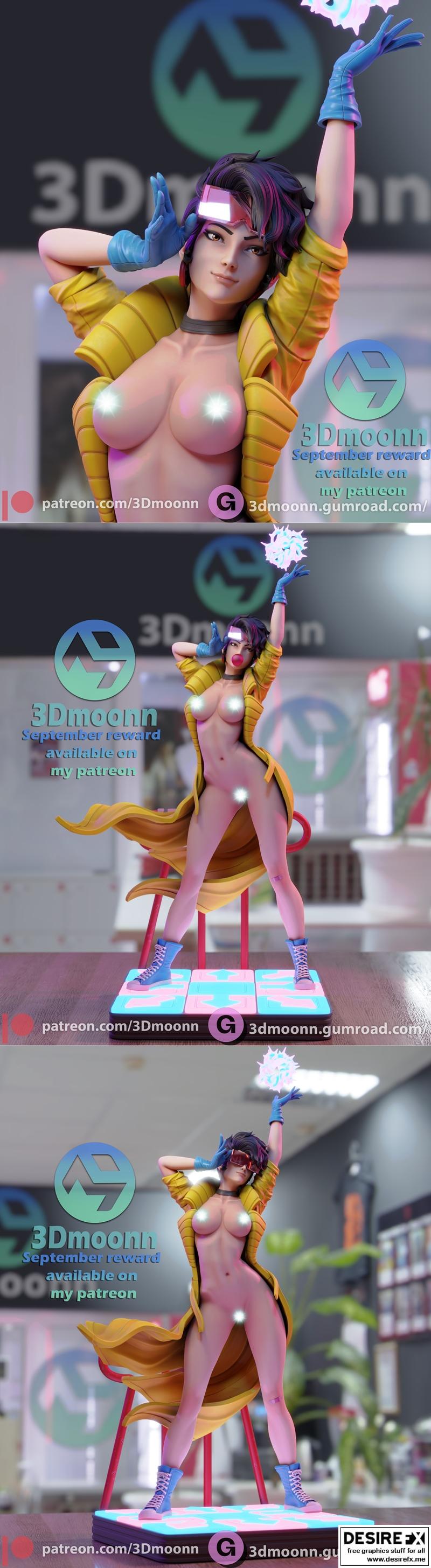 3D打印模型：Jubilee角色精品雕塑|3Dmoonn – Jubilee – 3D Print Model STL