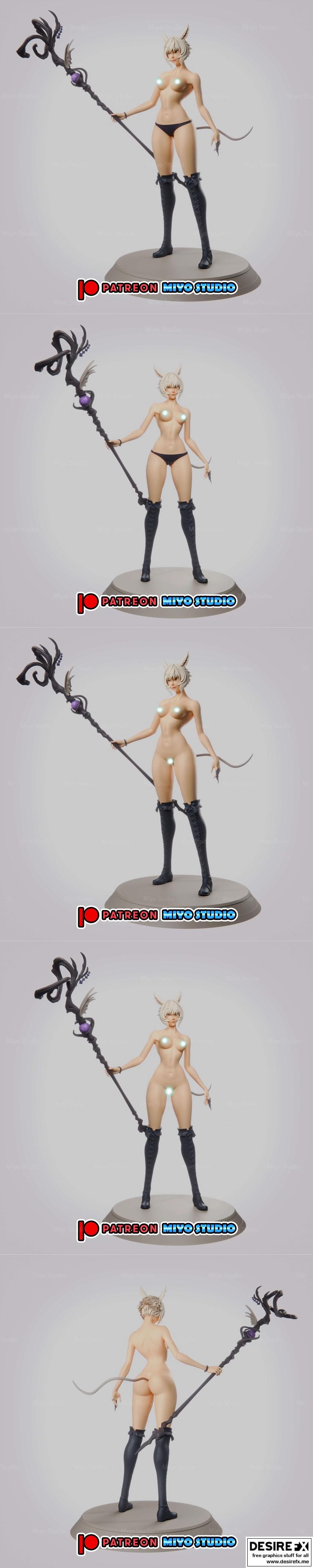 Miyo Studio - Yshtola Rhul 3D打印模型|Miyo Studio – Yshtola Rhul – 3D Print Model STL