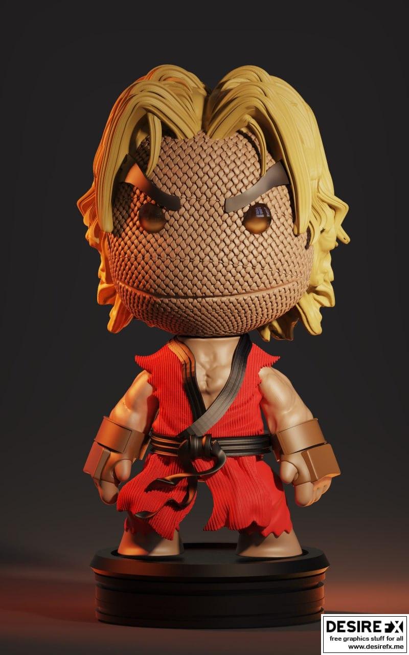 Ken - 3D打印动漫角色模型|Ken – 3D Print Model