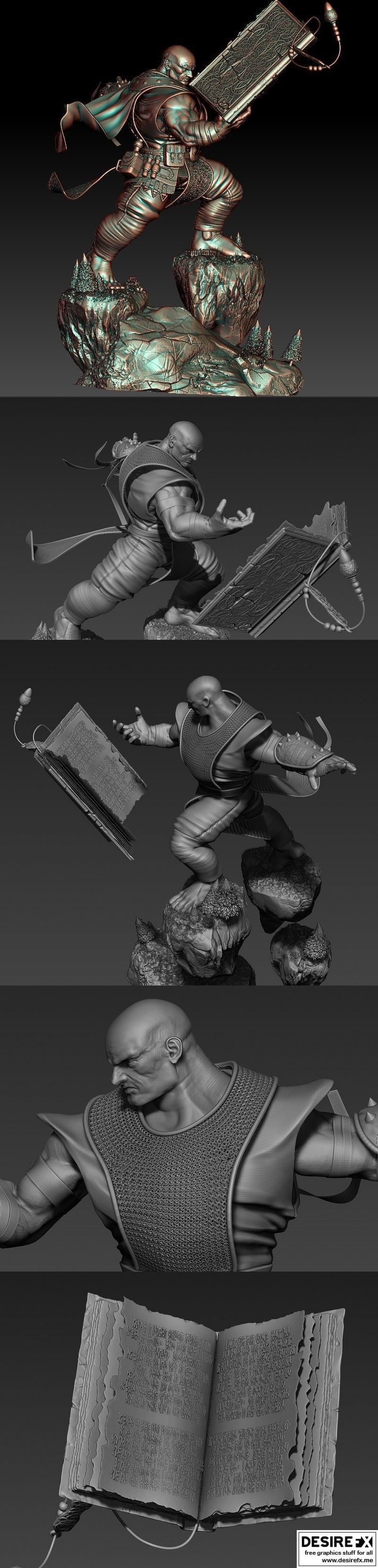 风暴之王的壮举——3D打印模型|Magnum Opus of the Storm King – 3D Print Model