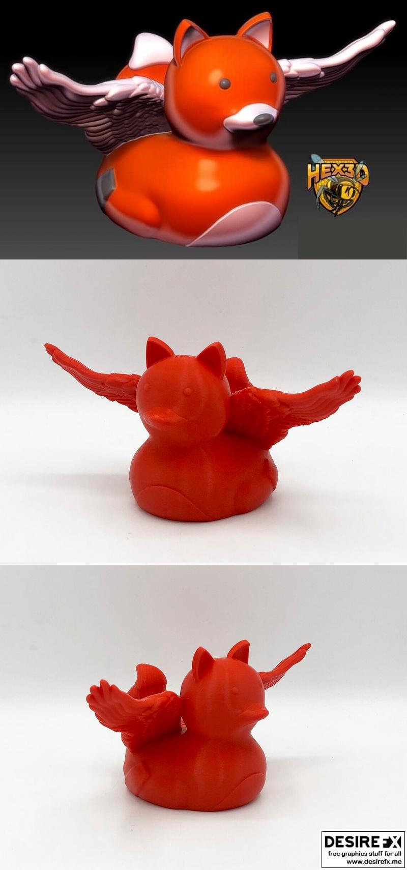 飞天幻境3D打印模型|Flying F – 3D Print Model