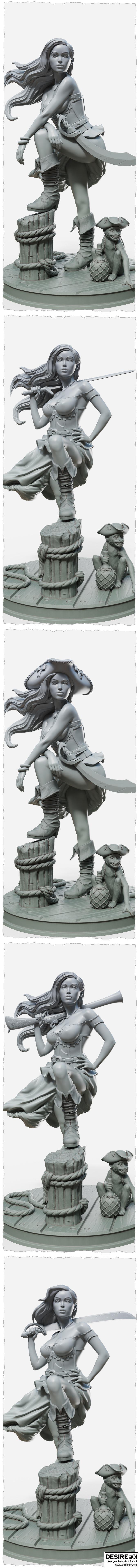 Marina 3D打印模型|Marina – 3D Print Model STL