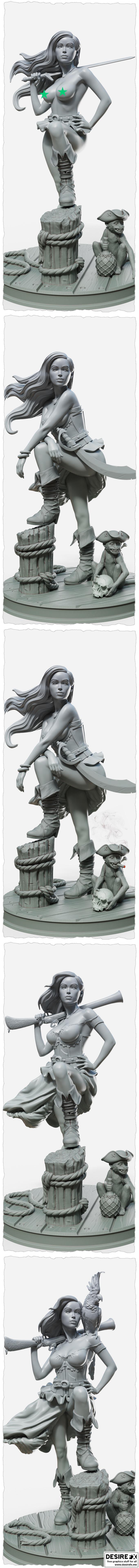 Marina 3D打印模型|Marina – 3D Print Model STL