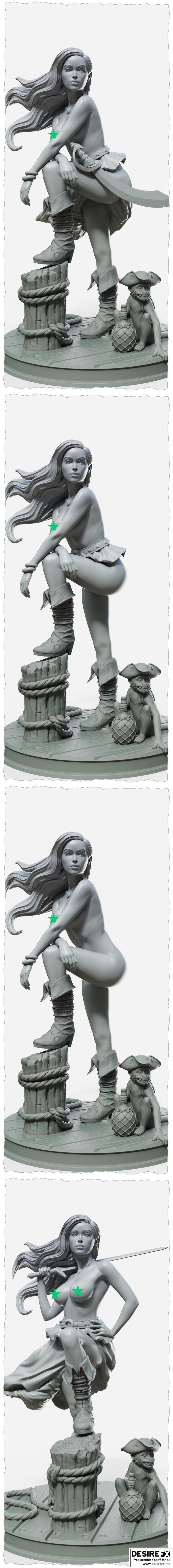 Marina 3D打印模型|Marina – 3D Print Model STL