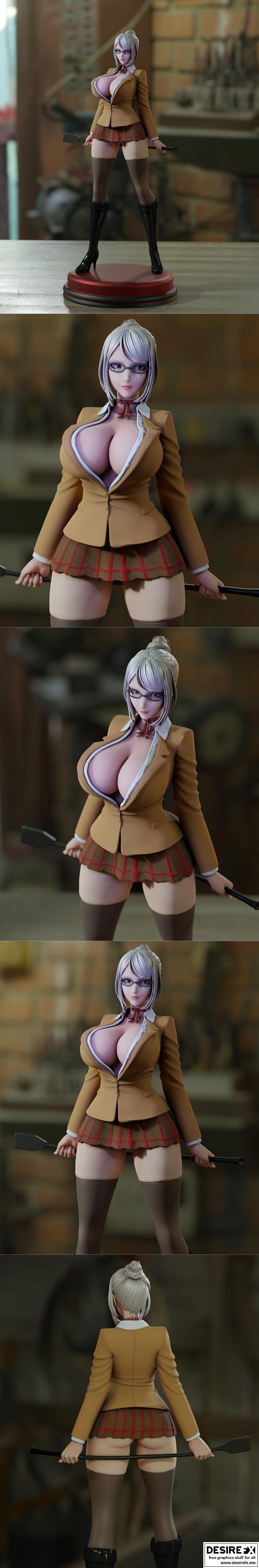 Momoji - Meiko 3D打印模型|Momoji – Meiko – 3D Print Model STL