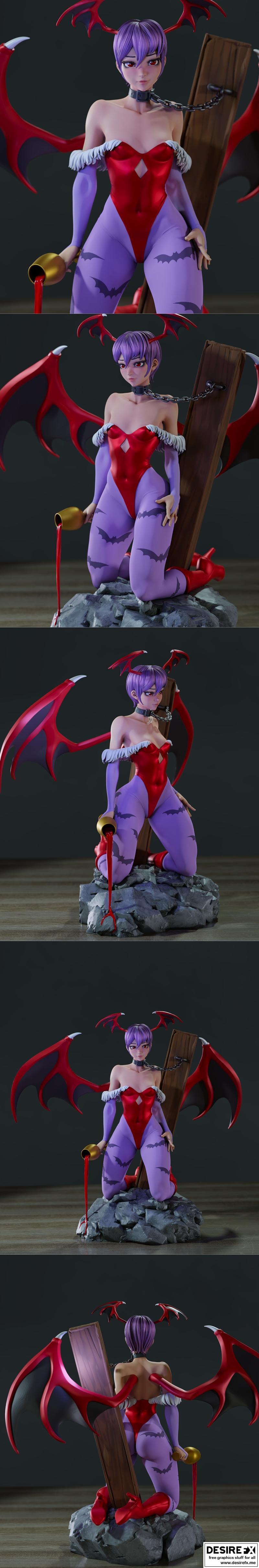 Momoji莉莉丝 3D打印模型|Momoji – Lilith – 3D Print Model STL