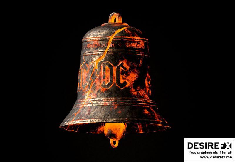 AC/DC 《Hell's Bells》摇滚传奇 3D打印模型|AC DC Hells Bells Legends of Rock 3D print model