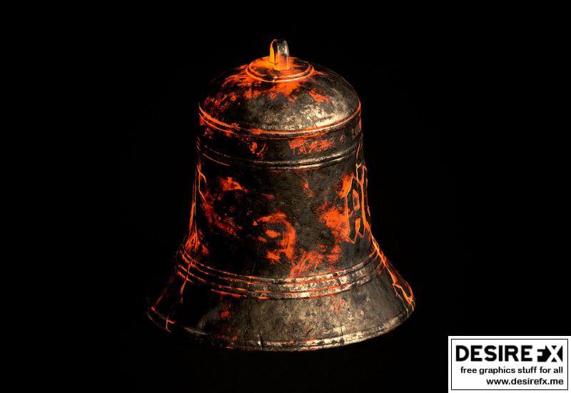 AC/DC 《Hell's Bells》摇滚传奇 3D打印模型|AC DC Hells Bells Legends of Rock 3D print model