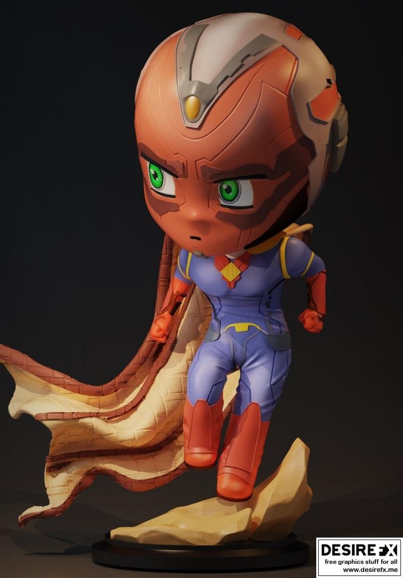 口袋玩家收藏系列 - 视界 - 3D打印模型|Pocket Players Collection – Vision – 3D Print Model