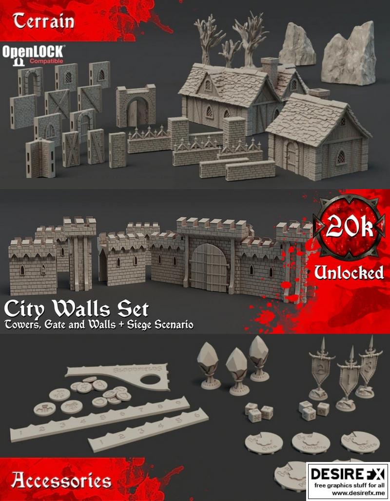 血域——地形、模板、目标与配件 3D打印模型|Bloodfields – Terrains, Templates, Objectives, Accessory – 3D Print Model
