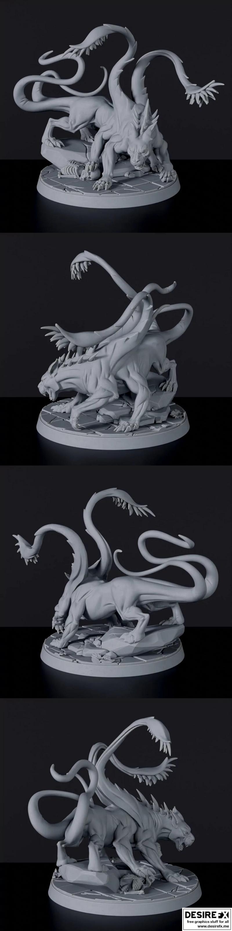 Displacer Panther 3D打印模型|Displacer Panther – 3D Print Model