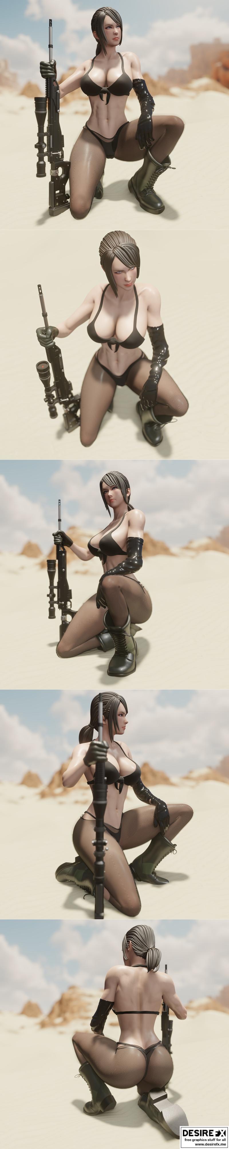 QB Works – Quiet – 3D打印模型|QB Works – Quiet – 3D Print Model STL