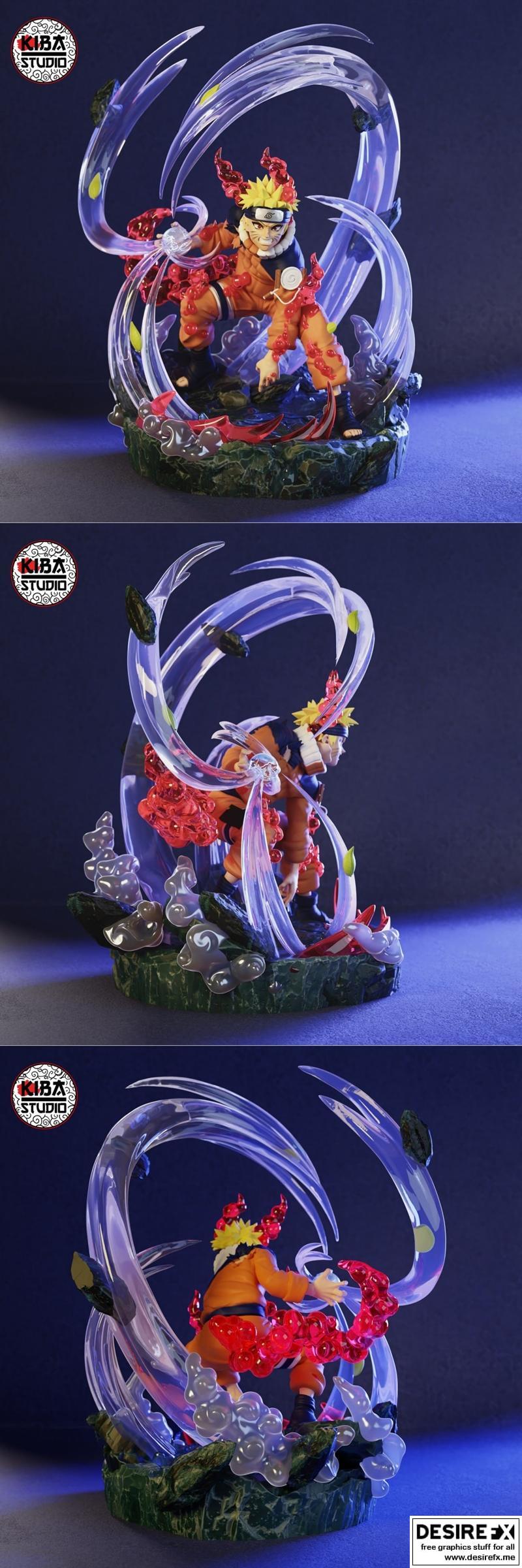 鸣人3D打印模型|NARUTO BY MURFYM – 3D Print Model STL