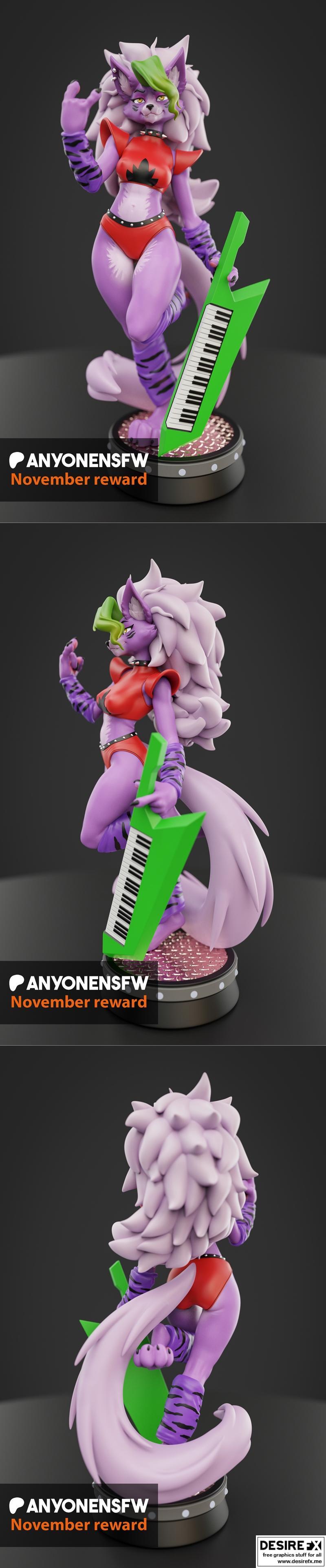 Roxanne 3D打印模型|Anyone – Roxanne – 3D Print Model STL