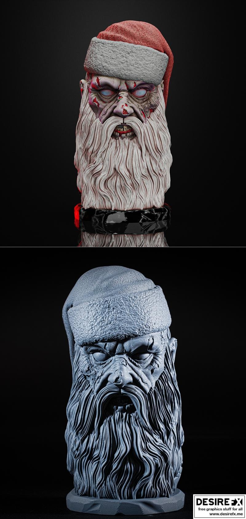 Bad Santa 3D打印模型|Bad Santa – 3D Print Model STL