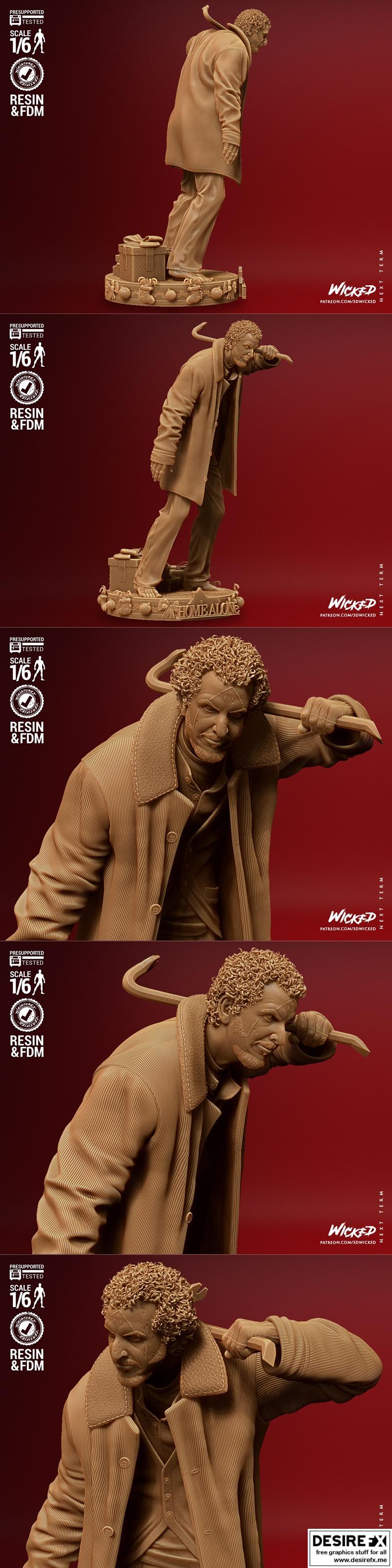 Wicked - 魔法奇缘 3D打印模型|Wicked – Marv HA Sculpture – 3D Print Model STL