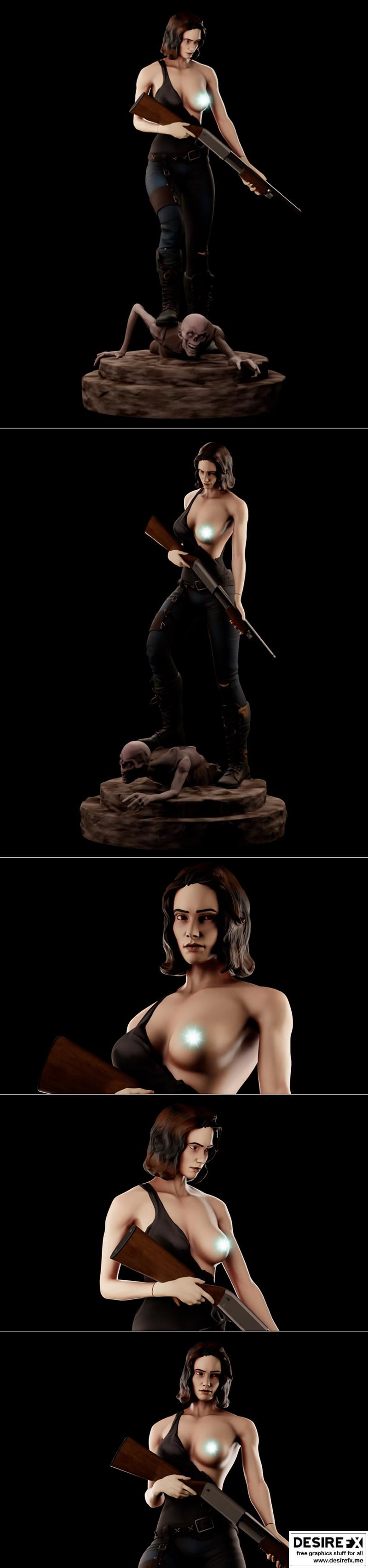 Pggasta 3D – Maggie – 3D Print Model STL