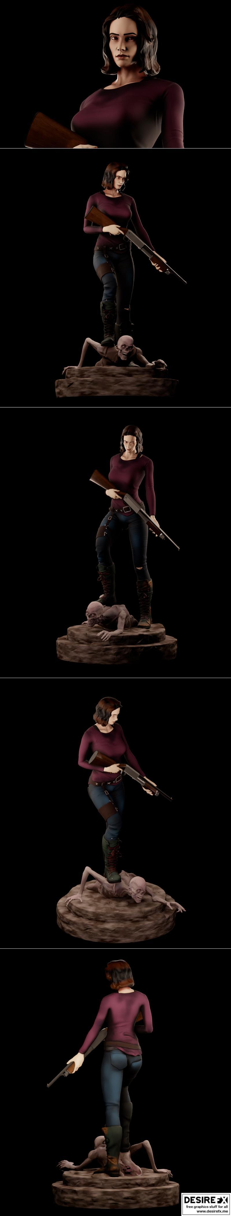 Pggasta 3D – Maggie – 3D Print Model STL