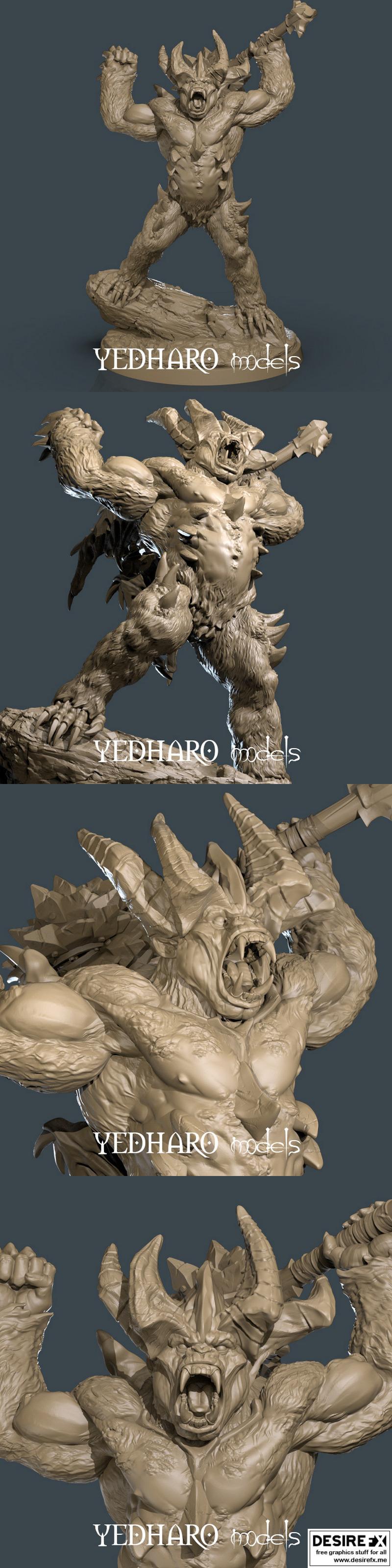 地狱公爵——3D打印模型|Duke of Hell – 3D Print Model