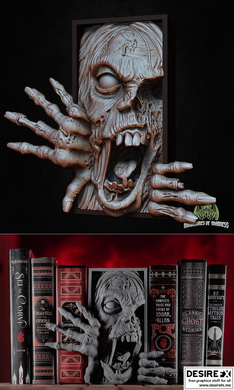 僵尸-3D打印模型-STL文件|Zombie – 3D Print Model STL