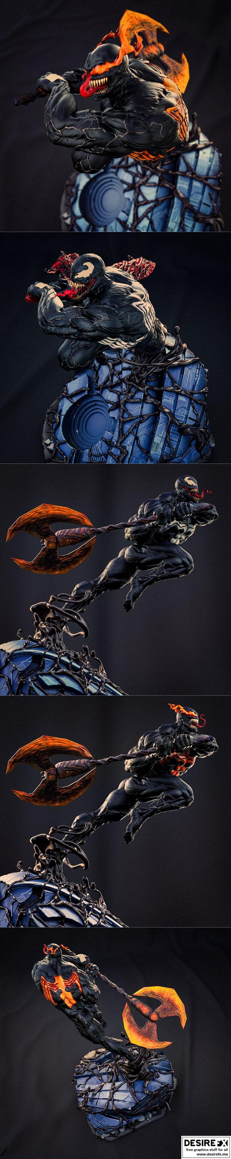 VeNoM - 光之神 3D打印模型|VeNoM – God of Light – 3D Print Model STL