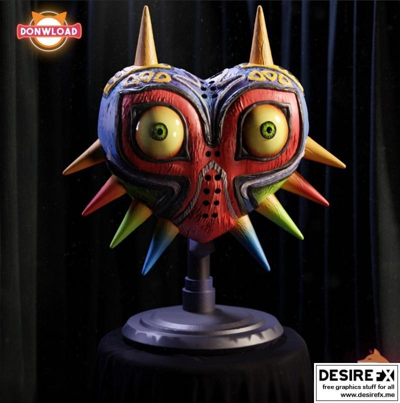 DTR – 星露谷物语 – 3D打印模型|DTR – Majoras Mask – 3D Print Model STL