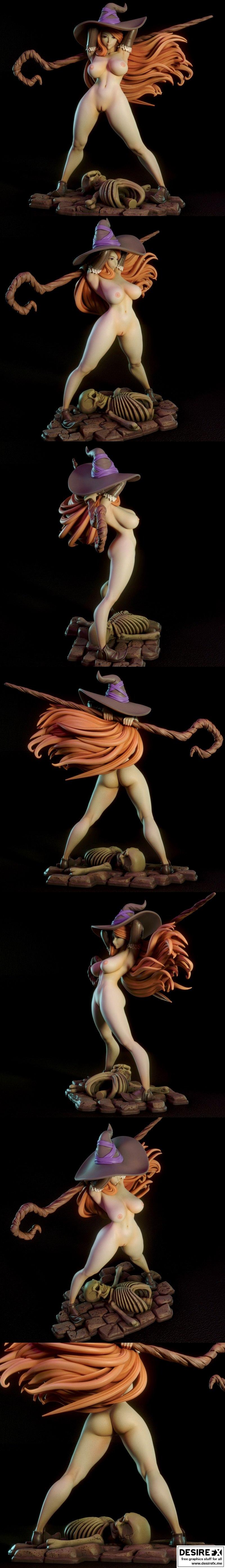 龙之冠 3D打印模型|Sorceress – Dragon’s Crown – 3D Print Model