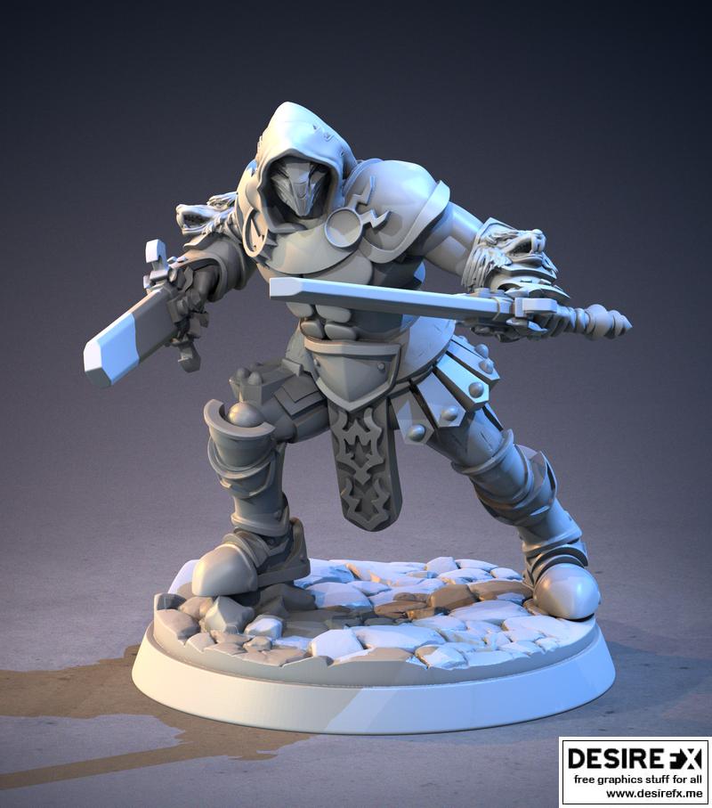 Daks – 3D打印模型：动漫游戏角色精摹|Daks – 3D Print Model
