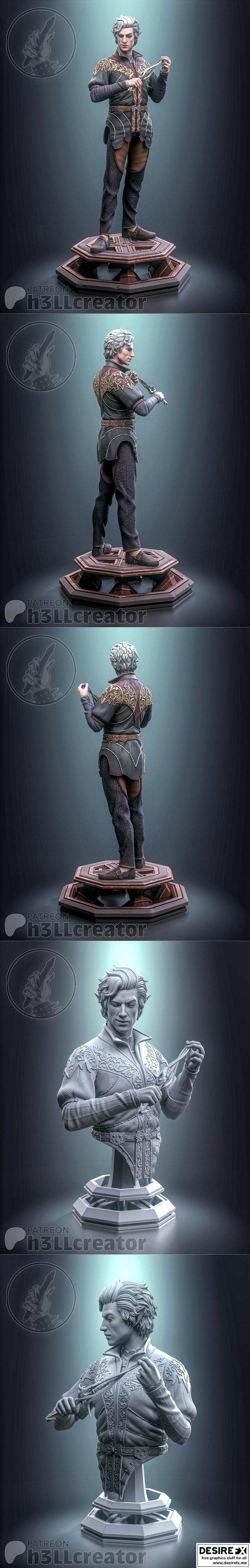 H3LL创作者 - Astarion - 3D打印模型|h3LL creator – Astarion – 3D Print Model STL